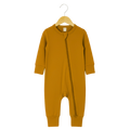 Long Sleeve Bamboo Sleep + Play Romper - Sun