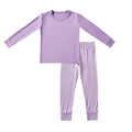 Long Sleeve/Pant Bamboo Sleep + Play Set - Lavendar