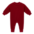 Sweater Romper - Merlot