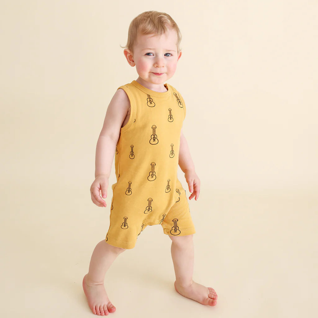🎻 Ukulele - Parade Organics - Organic Tank Romper