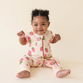 🍓 Strawberries - Parade Organics - Short Sleeve Romper