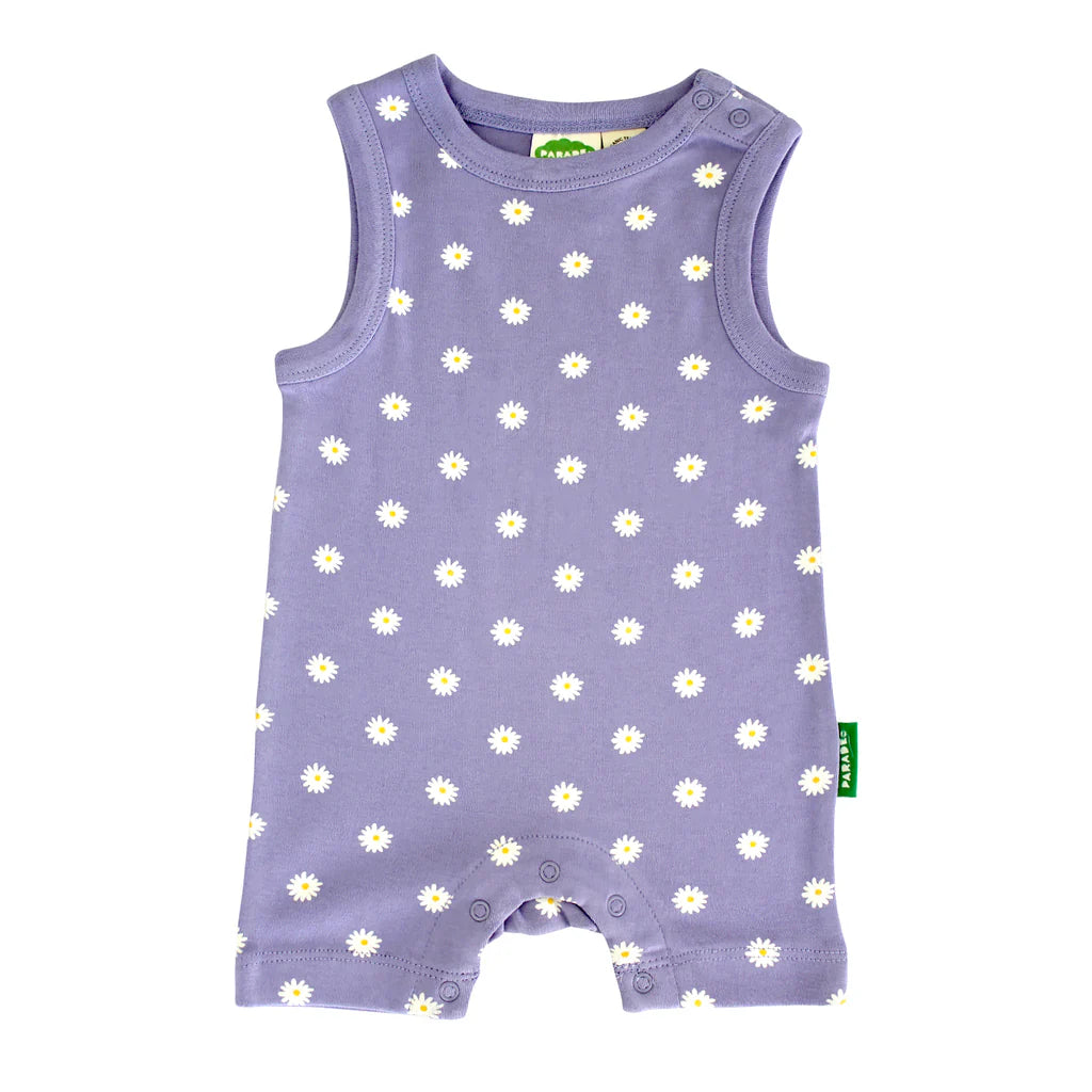 🌼 Lilacs - Parade Organics - Organic Tank Romper