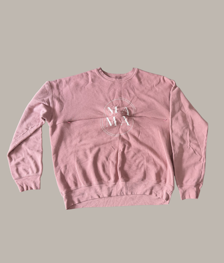 Style - The Boob Crew - Upcycled Nursing Sweatshirt