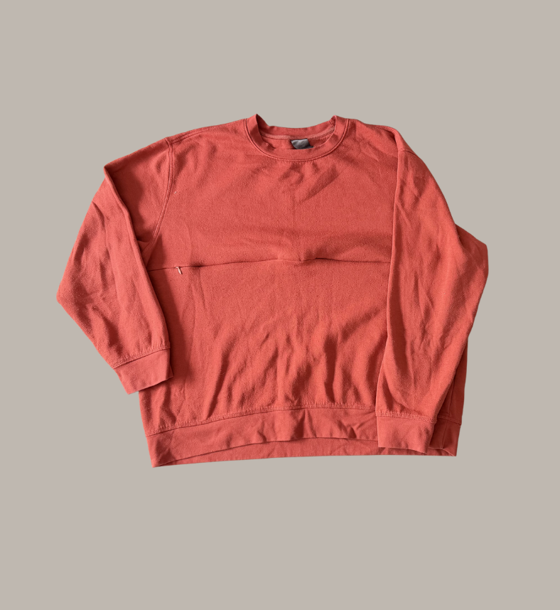 Style - The Boob Crew - Upcycled Nursing Sweatshirt