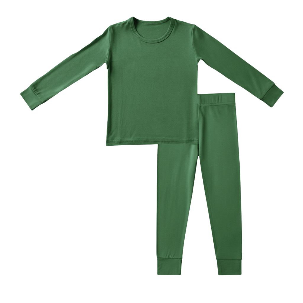 Long Sleeve/Pant Bamboo Sleep + Play Set - Forest