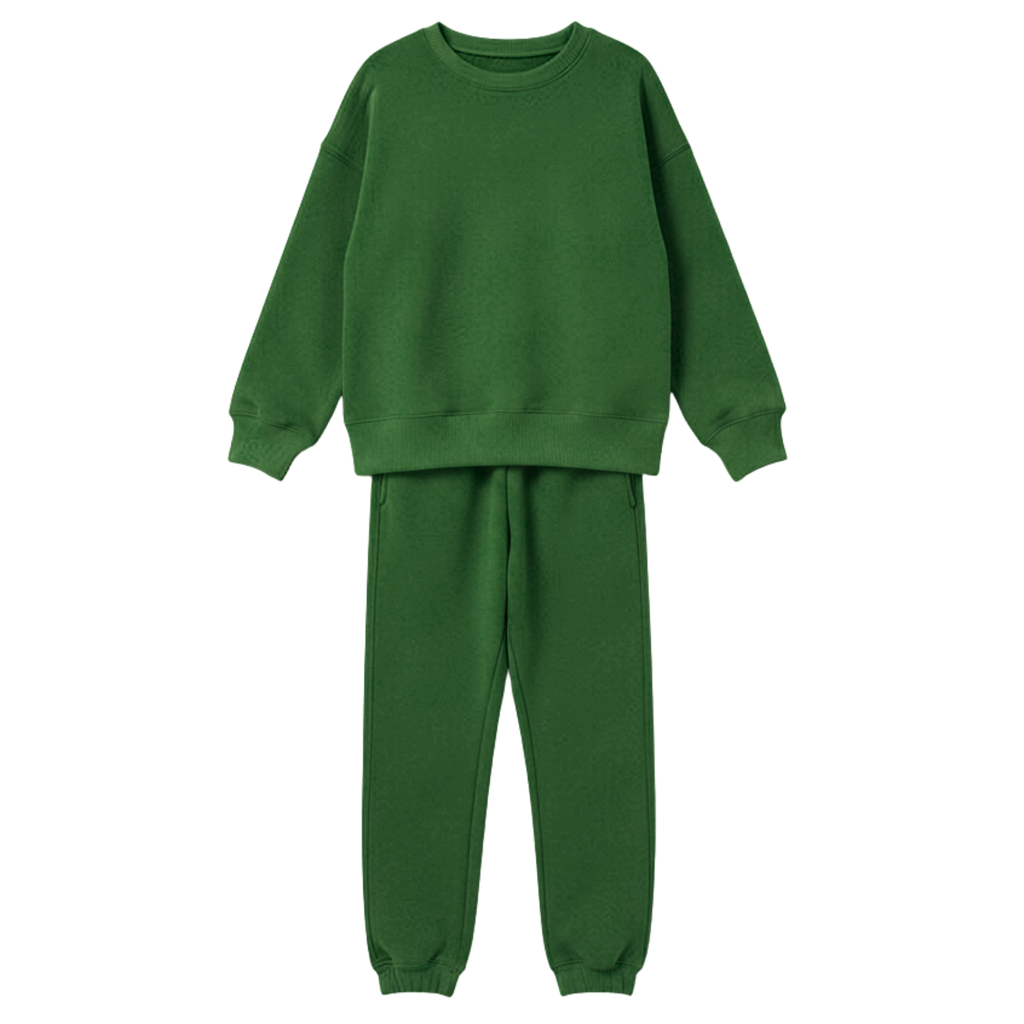 Full Sized Locals Sweat Suit - Forest