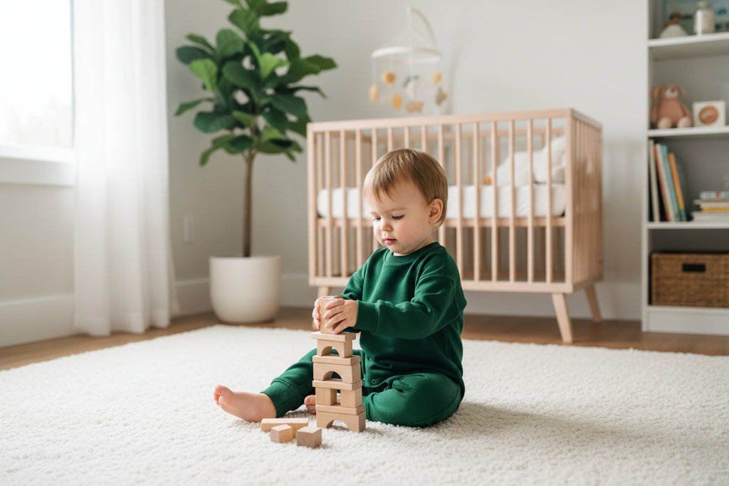Sweater Romper - Forest