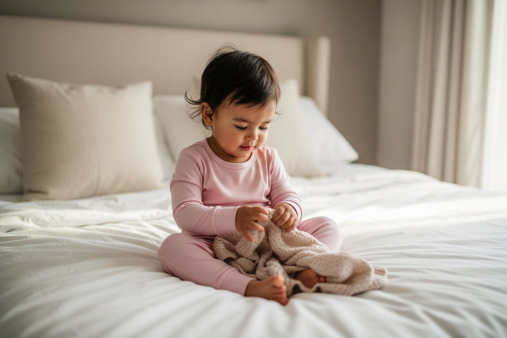 Long Sleeve/Pant Bamboo Sleep + Play Set - Petal